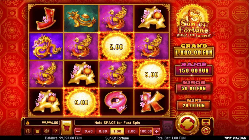 Theme & Graphics – Asian Fortune in Gold & Red